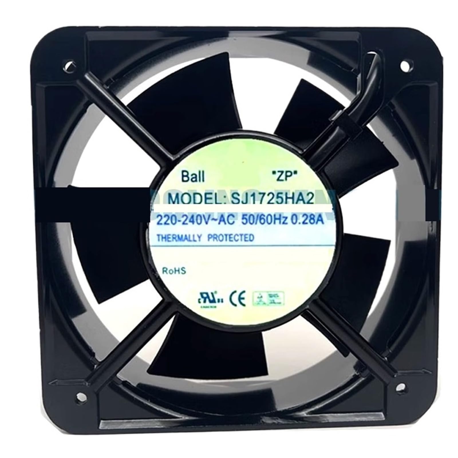 LZIKKGKI SJ1725HA2 220V -240V 0.28A Cooling Fan