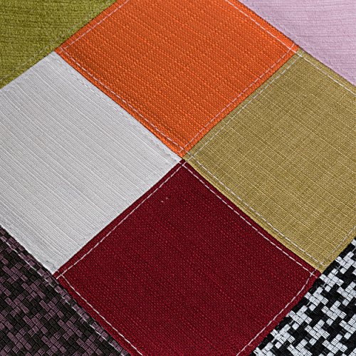 Christopher Knight Home Wilmette Fabric Chair With Chromed Legs, Patchwork 18D X 21W X 32H In #TOP6