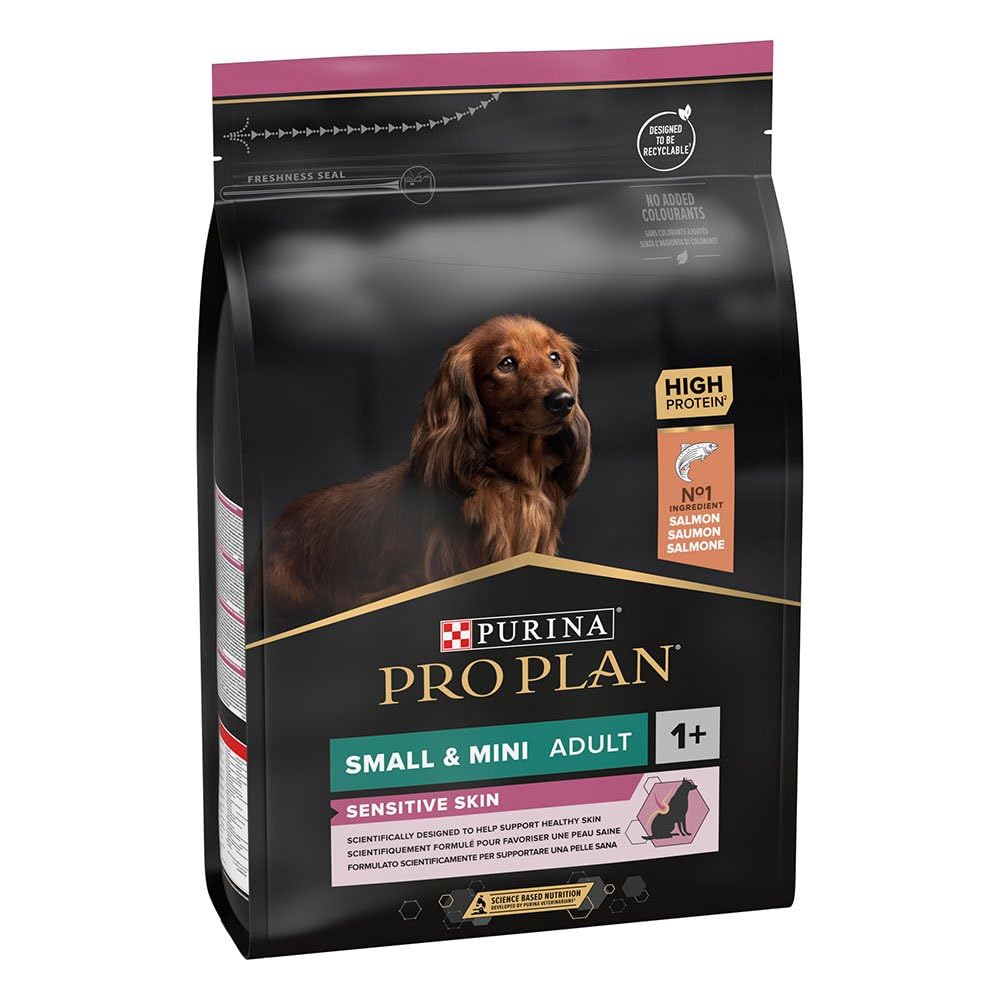 Purina Pro Plan - Adult OptiDerma Small & Mini Riche en Saumon - 3 Kg