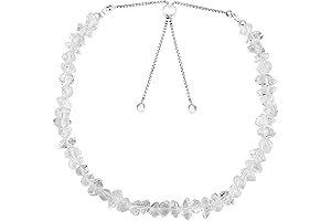 Raw Natural Herkimer Diamond Quartz Gemstones Beads Bolo Bracelets