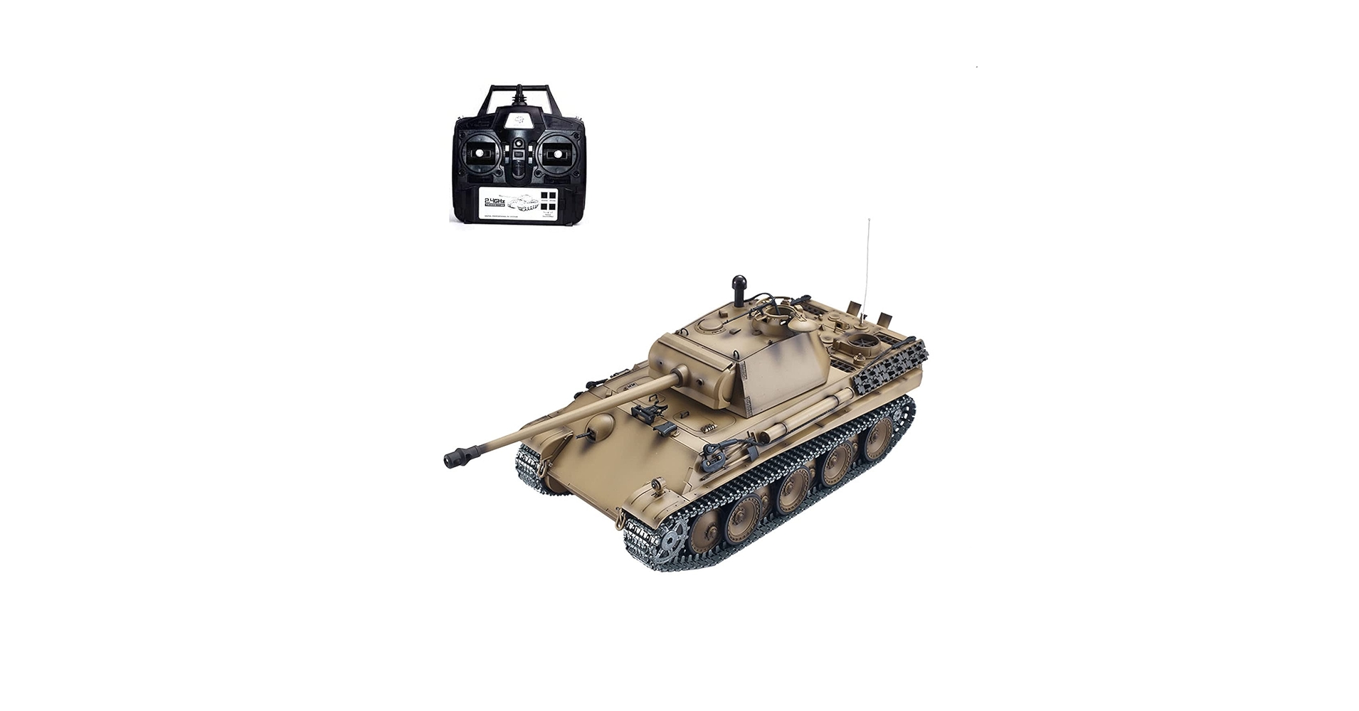 Amazon | ラジコン戦車 RC 7.0ver 1/16 2.4Ghz ドイツ陸軍 V号