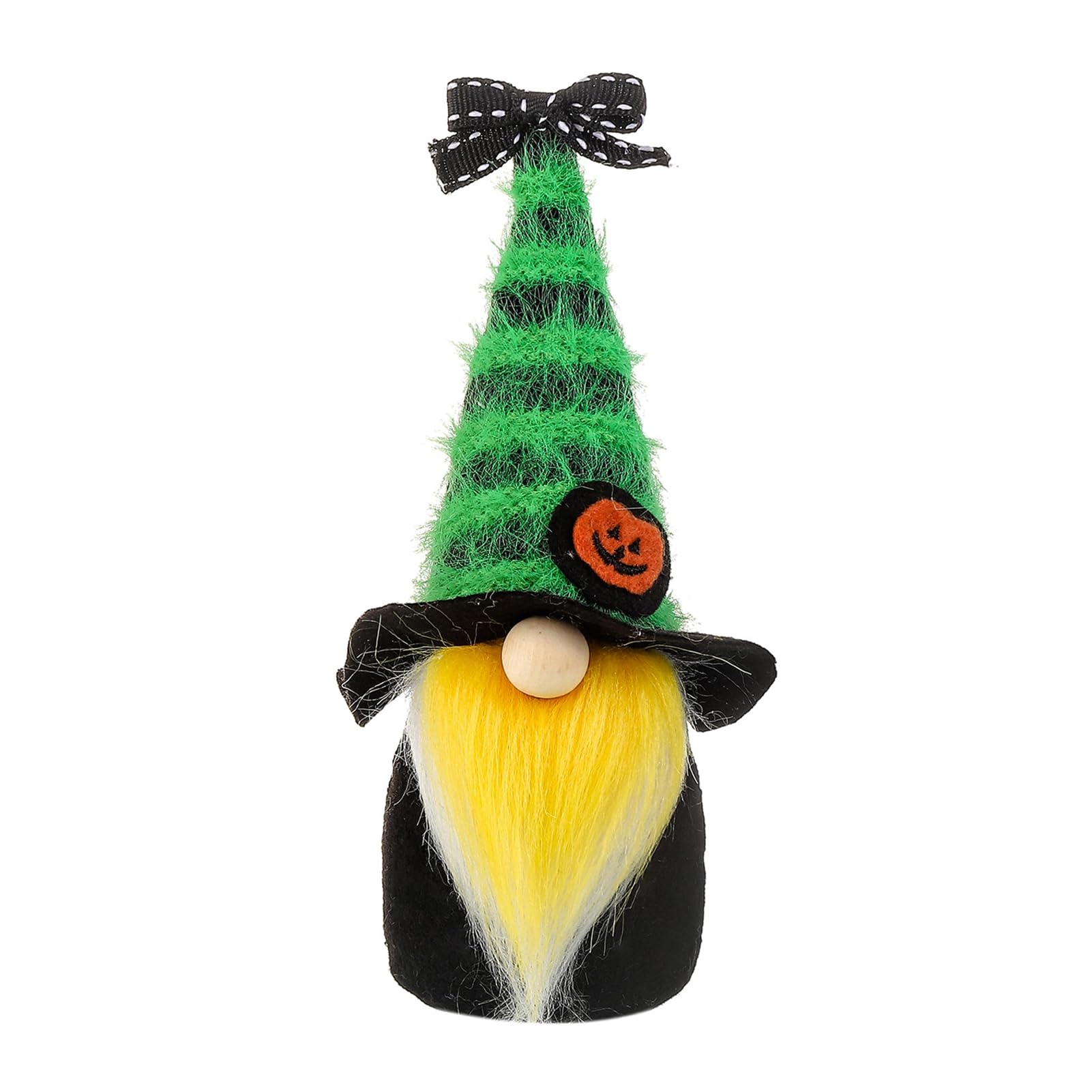 Virelynx Halloween Gnome Decor – Cute Gradient Ghost Figurine Faceless, Spooky Cute Ornament for Party Shelf Table