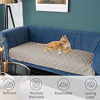 Vista 214 de Ameritex - Manta impermeable para cama de perro, manta reversible para muebles, cama, sofá