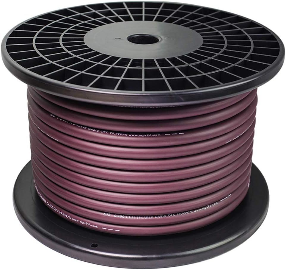 HiFi MPS C-400 99.9997% OFC Speaker Wire Audio Cable HiFi Amplifier CD DVD Speaker AC Power Cable line (5m)