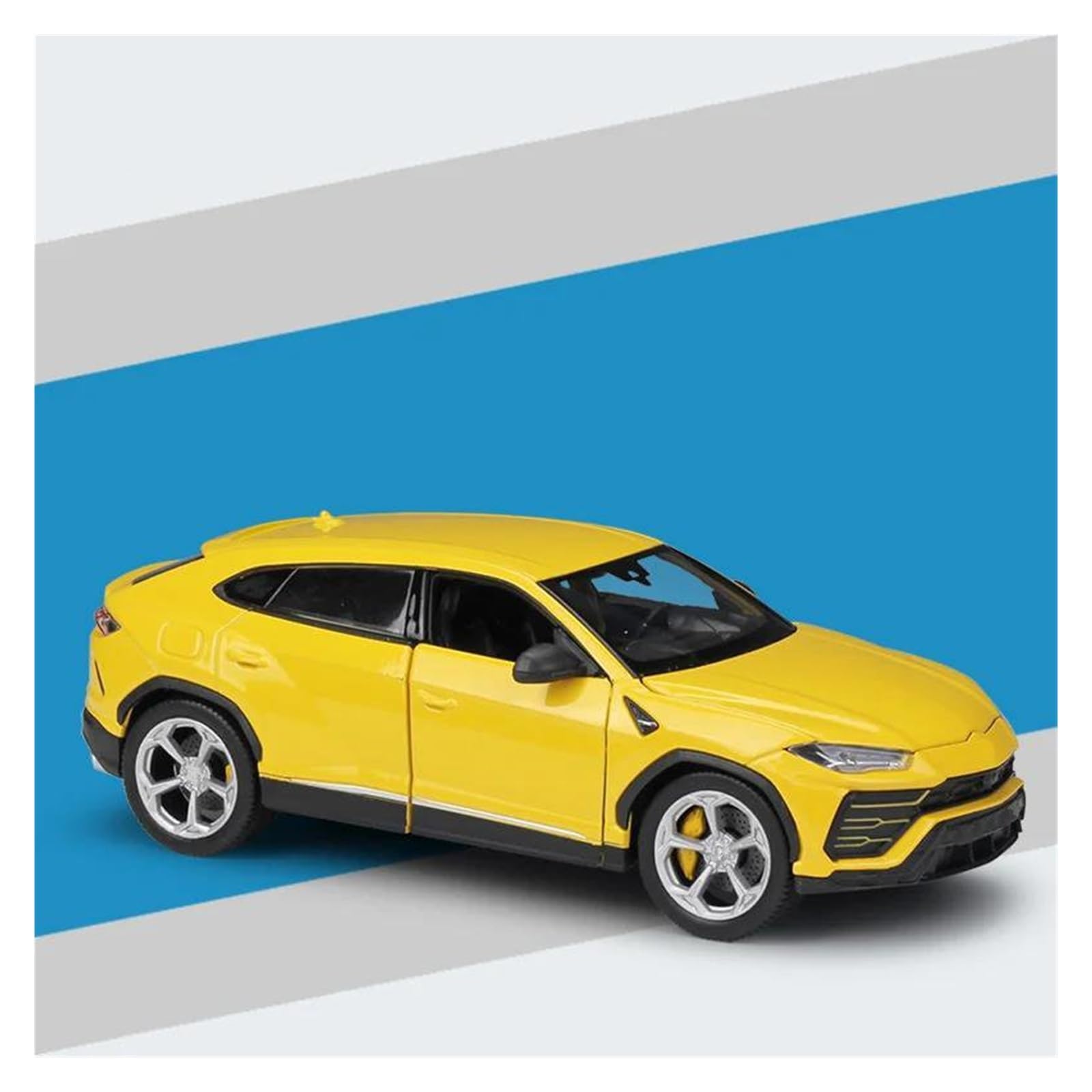 AUDSNI Die-Cast Diecast Car Model 1:24 For For Urus Car Alloy Diecast Collection Model(Yellow)