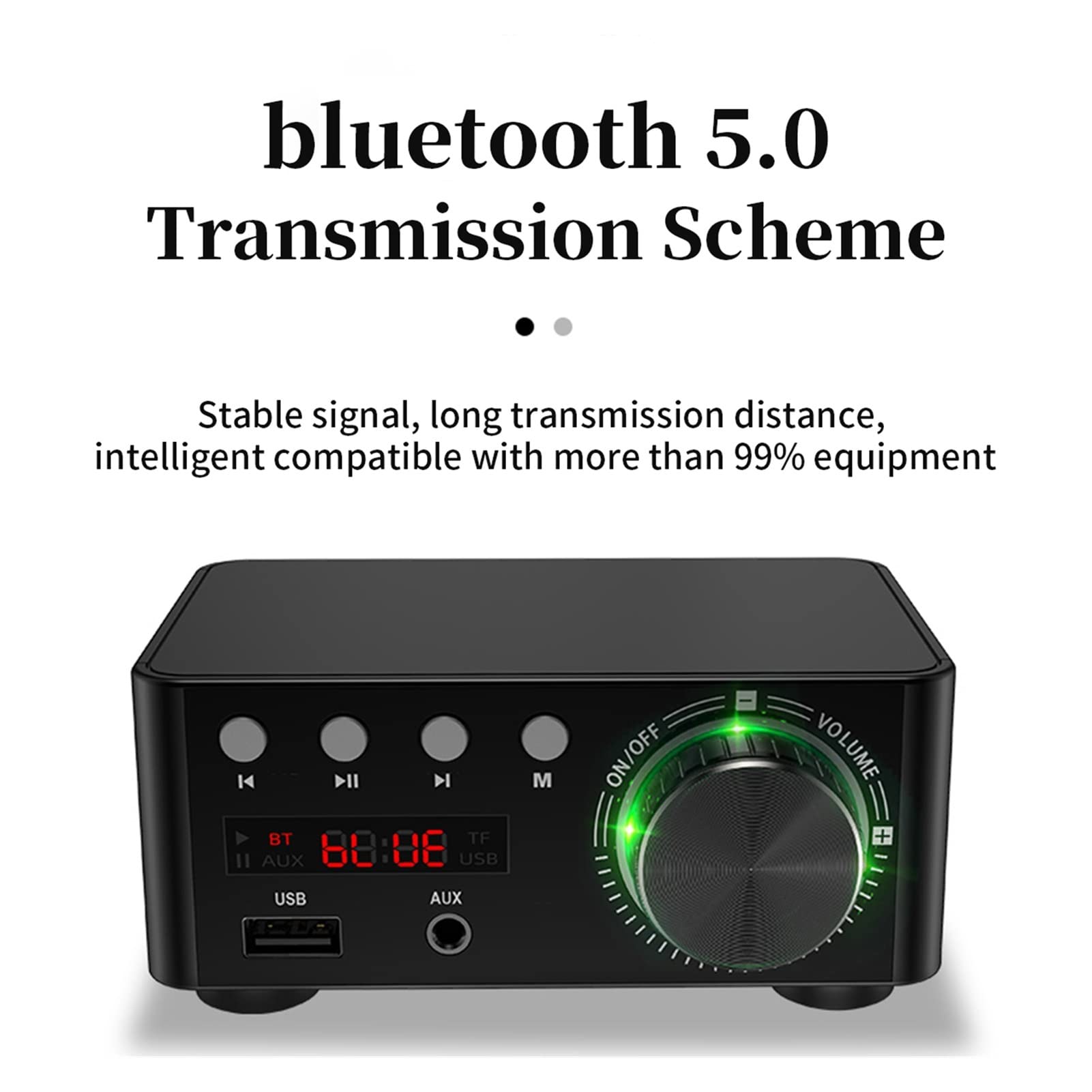 Amazon.co.jp: 車載用マルチチャネルアンプ 100WオーディオHIFI