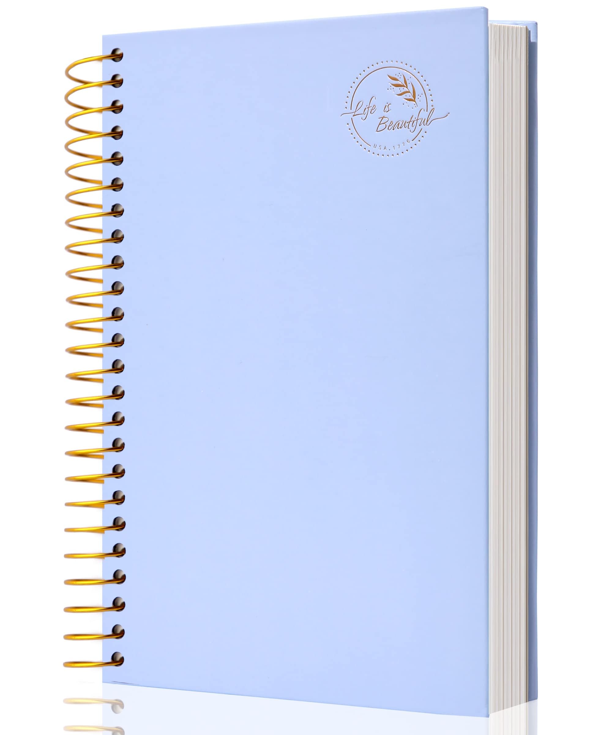 Yoment Small Spiral Notebook,300 Pages Hardcover Spiral Notebooks,5.5”x 7.5”College Ruled Notebook,A5 Spiral Bound Journal,Hard Cover Notebooks for