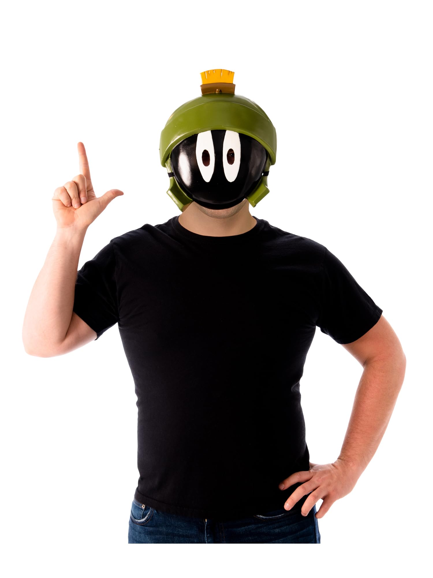 Rubies Marvin Maske (Space Jam 2) – Kunststoffmaske Mit Elastischem Klettband, Für Kinder & Erwachsene