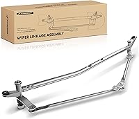 Vista 8 de A-Premium Motor del limpiaparabrisas delantero y conjunto de varillaje compatible con vehículos Dodge - Ram 1500 2005-2008, Ram 2500 2005-2009, Ram