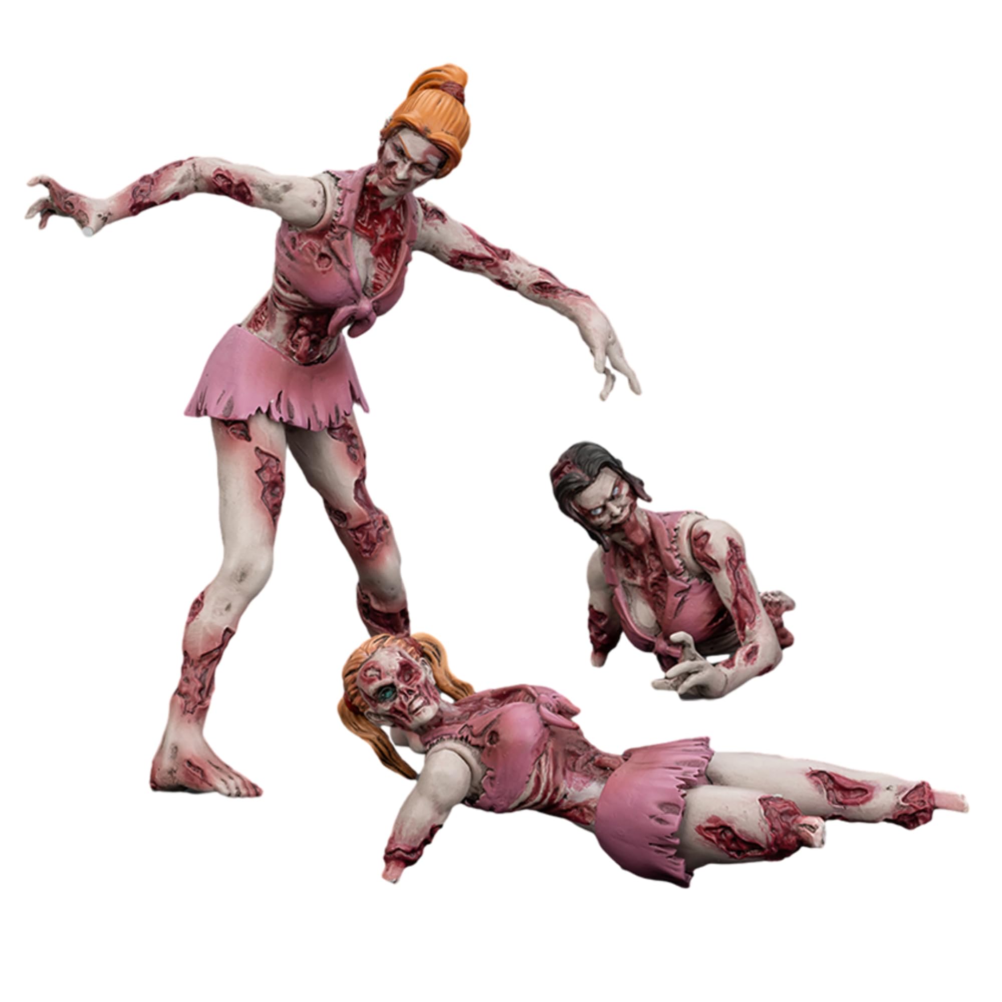 TOYVERSE JOYTOY 1/25 Action Toys, Dark Source Zombie Figure Cheerleaders, Suitable for Halloween Articulated Miniature Model, Ages 15 and Up — image 1