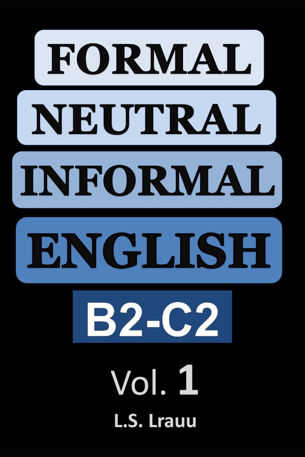 Formal, Neutral, and Informal English. Vocabulary and Speaking (B2-C2). Volume 1