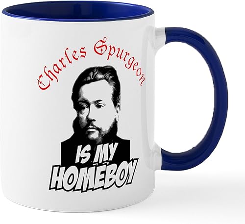 Miniatura 5 de CafePress Spurgeon Homeboy - Taza de café de cerámica de 11 oz (11.0 fl oz)