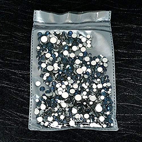 Miniatura 6 de AD Beads - 1440 cristales de imitación de calidad de diversos tamaños, reverso liso, para arte de uñas