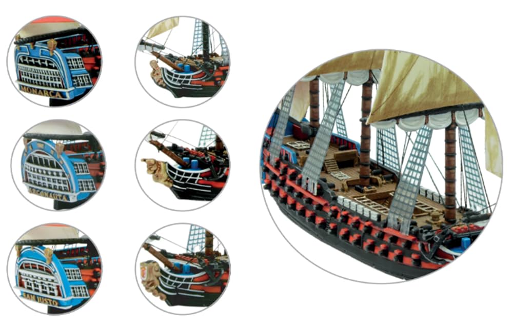 Scale Models - Warlord Games Black Seas Santisima Trinidad, a