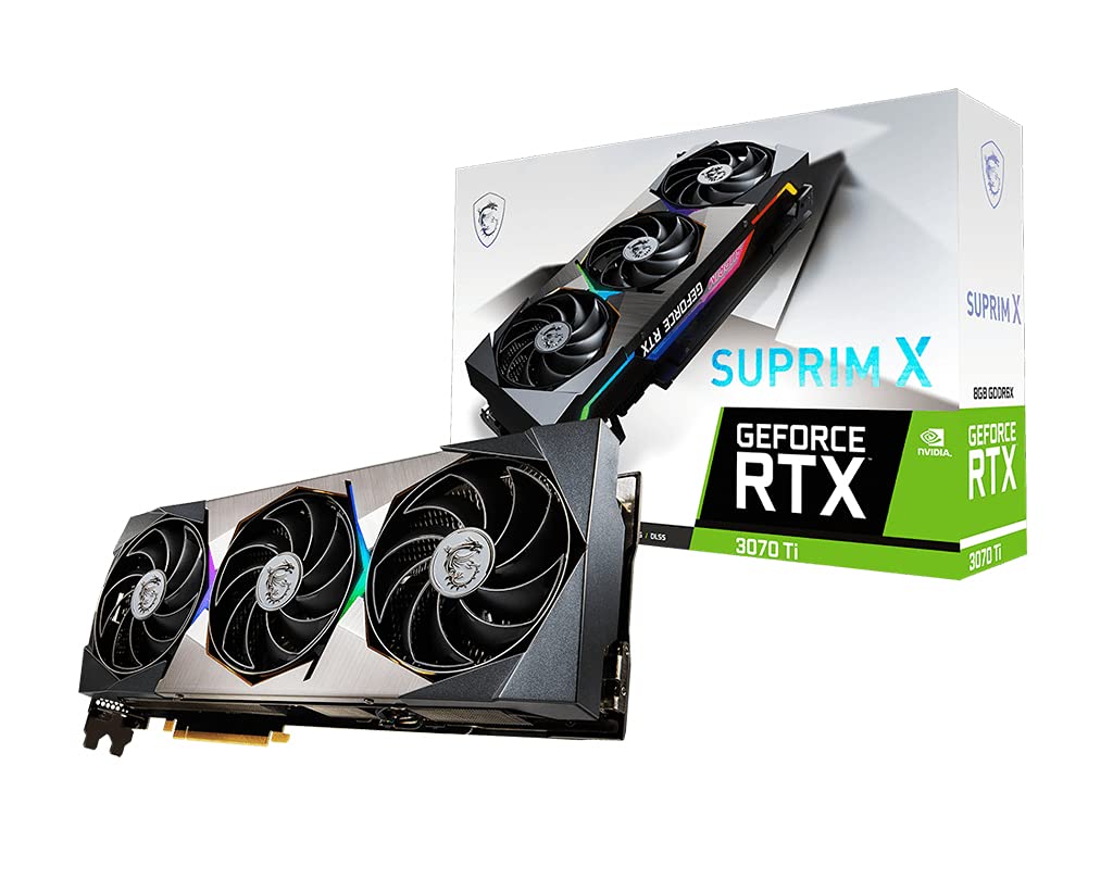 61hHSSkXwfL._SL1024_ MSI GeForce pci_e_x16 RTX 3070 Ti SUPRIM X 8G I 8GB GDDR6X 256-bit Gaming Graphic Card (912-V505-010)