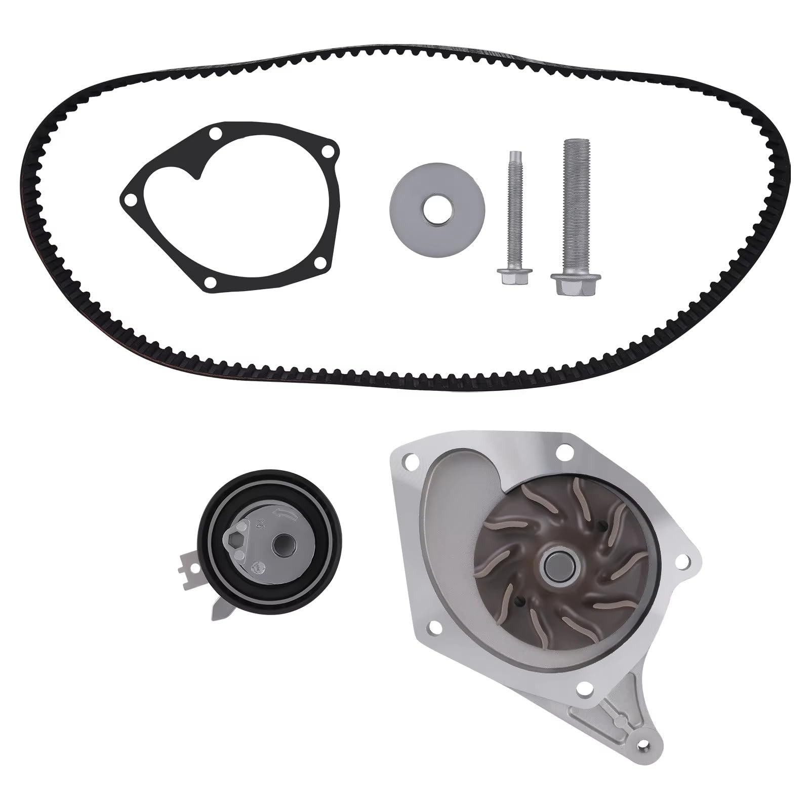 Compatibile Con Dacia Per Lodgy Per Dokker 2012-2025 Per Duster 2013-2018 Kit Sostituzione Pompa Dell'acqua Cinghia Distribuzione 1987946941 Parti Auto