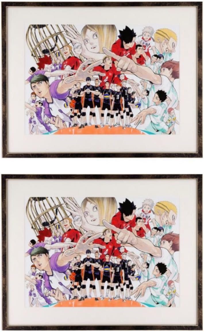 ハイキュー　　複製原画 Amazon.co.jp: ハイキュー !! 複製原稿 複製原画 名場面ポスター 8枚