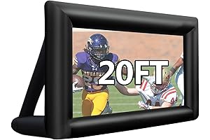 20ft Inflatable Movie Projector Screen: Giant Outdoor Theater Experience