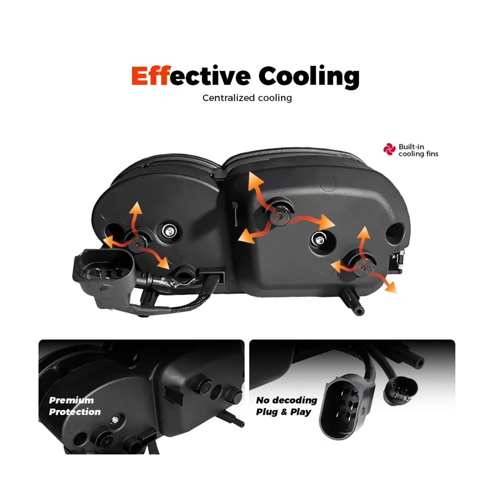 Anteriore Faro Per BMW K1200R 2005~2009 K1300R 2010~2013 Per Motocicletta Fari Anteriori A LED Ricambio Con DRL Fari Anteriori Moto