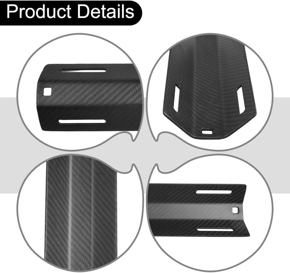 Carbon Fiber STA Scuba Backplate Adapter Single Tank Hardware for Technical Diving Gear Dive Plate Fitting Underwater Equipment Part Black