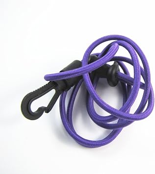 44inch New Kayak Canoe Paddle Fishing Rod Leash Purple