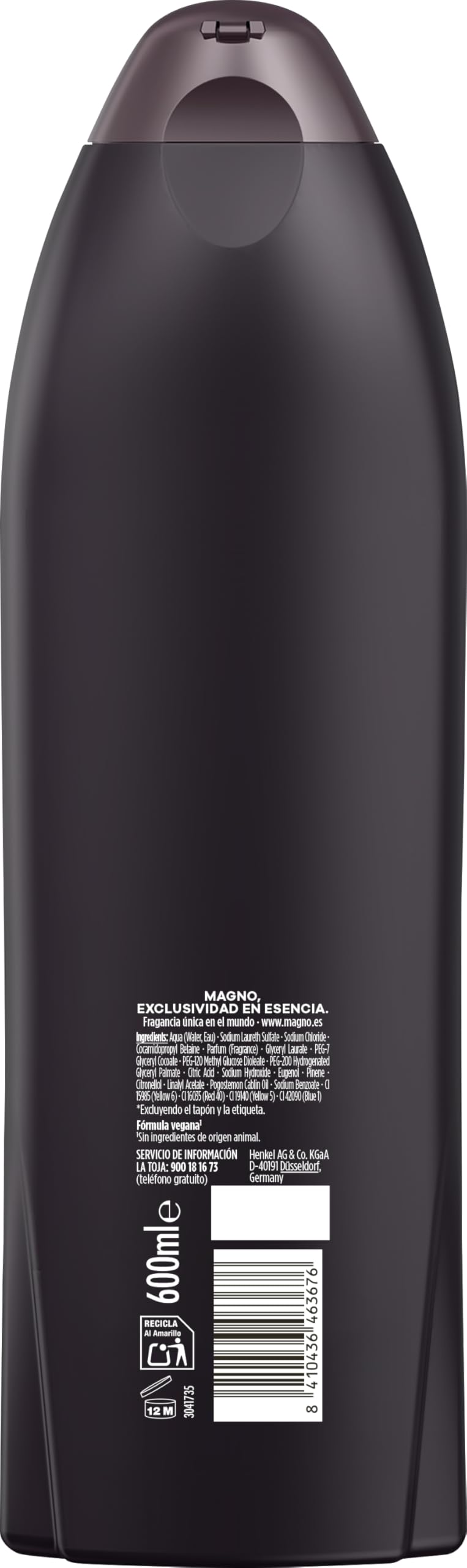 MAGNO Ricambio - standard specifications