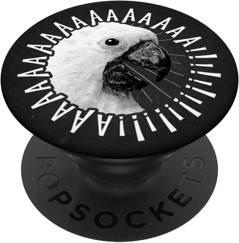 Parrot Bird Lover Gift Funny Crazy Screaming Cockatoo