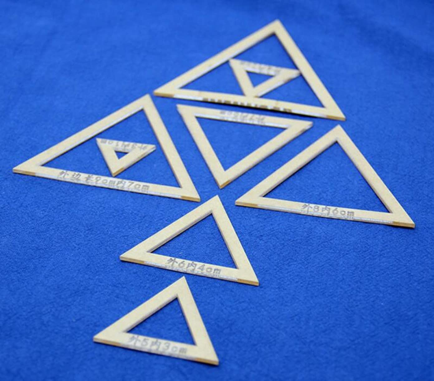 Juego de plantillas acrílicas, suministros de costura, herramientas de manualidades para principiantes, bricolaje, patchwork, costura, ropa, manualidades
