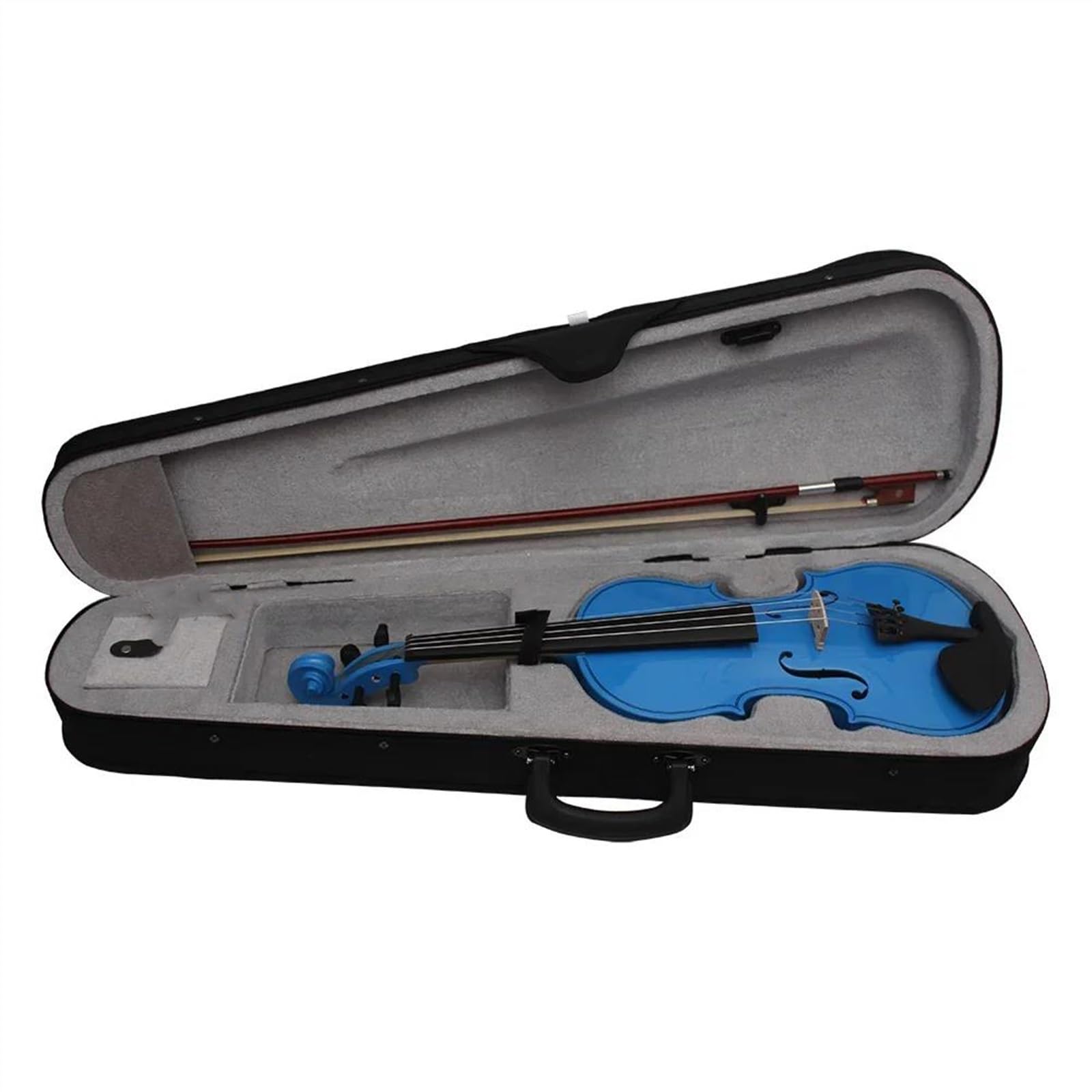 Violine 4/4 Violine Dunkelblau Akustisches Violinoinstrument