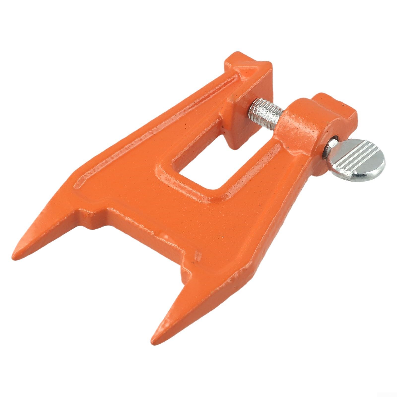 snowchecking Chainsaw Filing Stump Vise For Sharpening Saw Chain, Sharpening Clamp For Chainsaw Maintenance, Chainsaws Sharpenings File Guide Jig(2pcs orange)