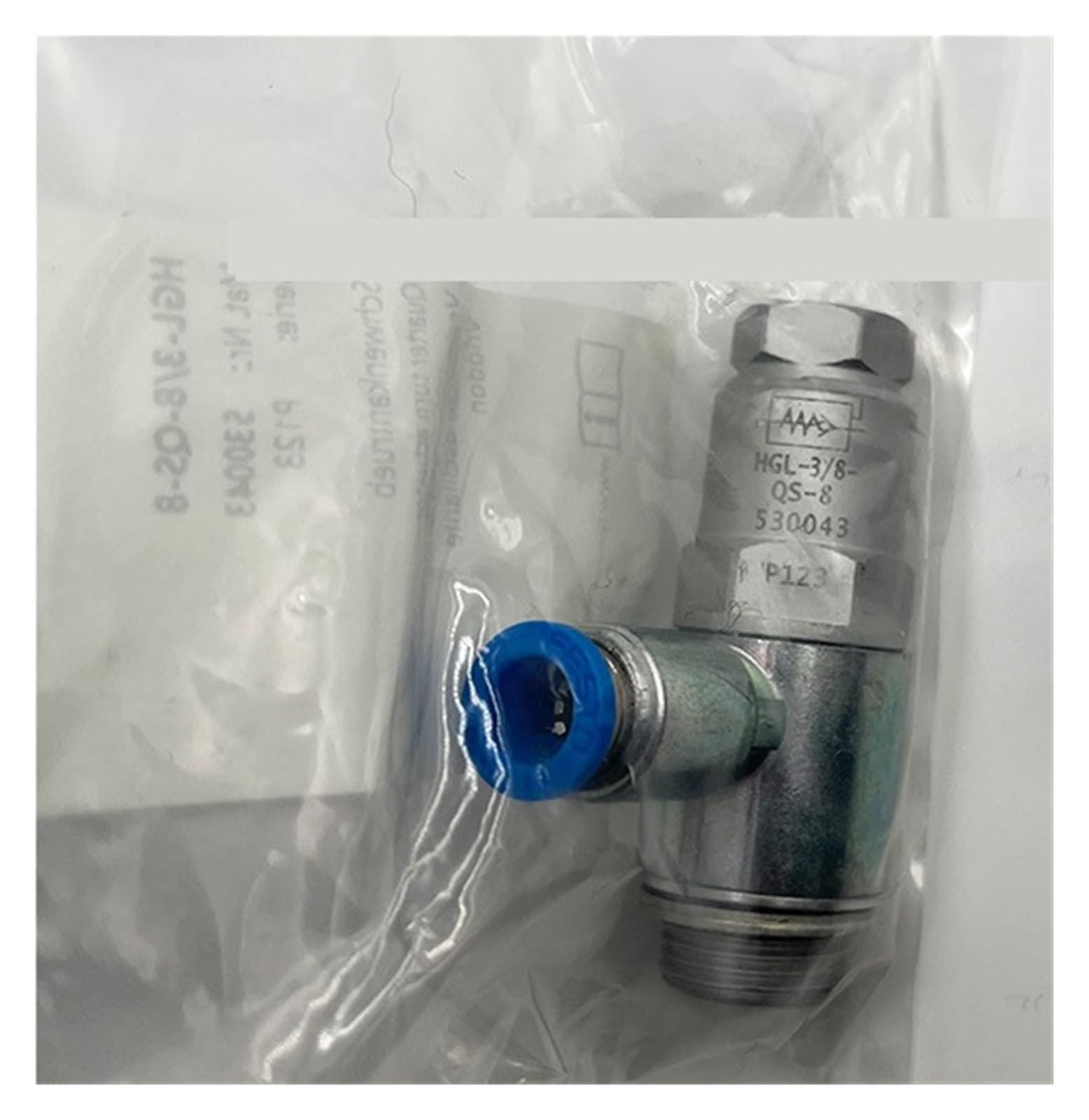 Cxdfrser One Color Check Valve Hgl-3/8-Qs-8 530043