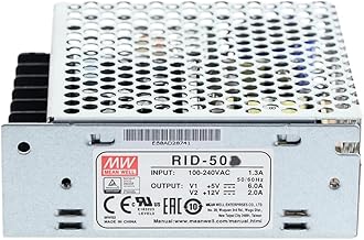 Mean Well RID 50W 5V/24V Switching Power Supply RID-50B AC-DC Dual Output