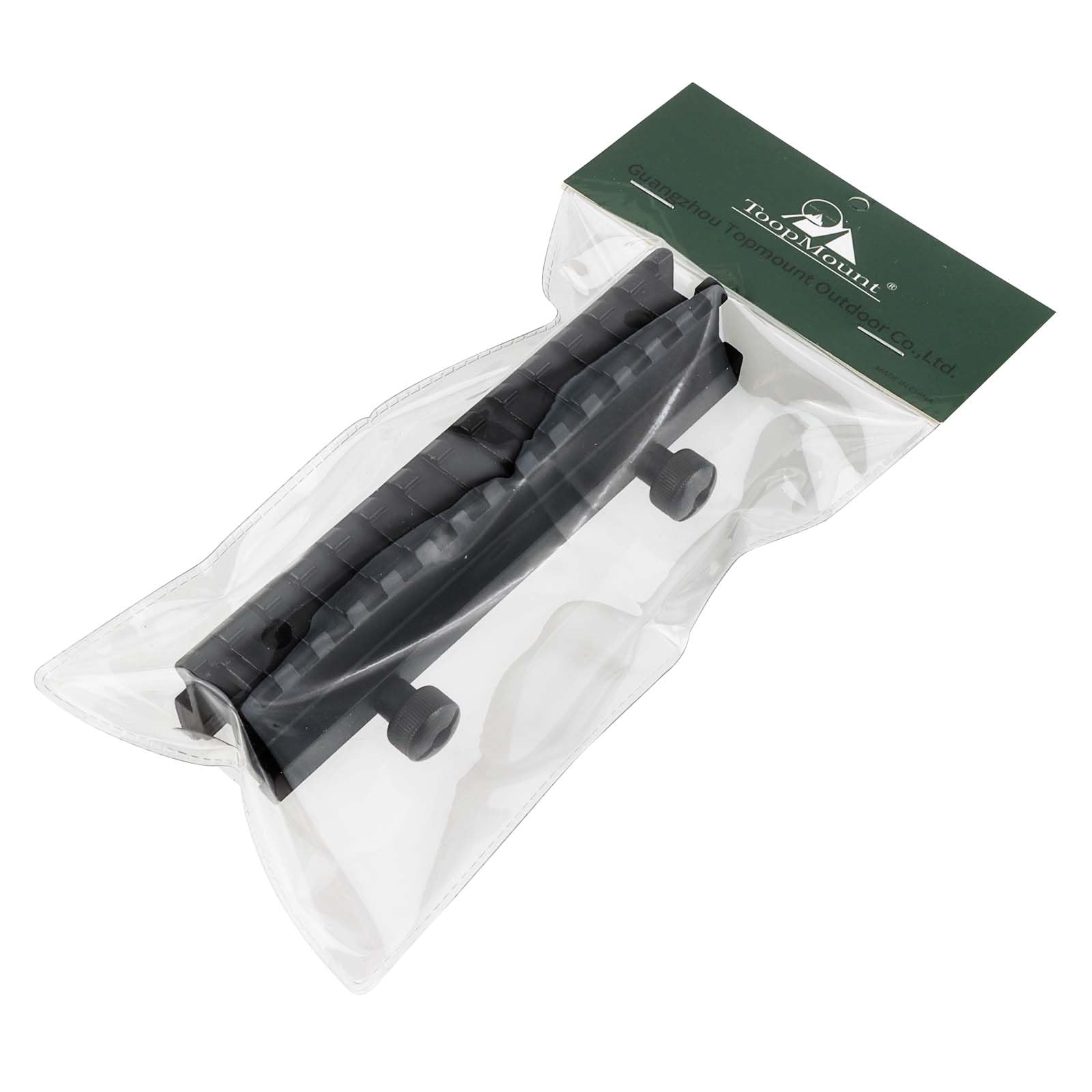Riser Base Mount QD 20mm Picatinny Rail Aleación de Aluminio con 14 Ranuras de Riel Picatinny Adaptador