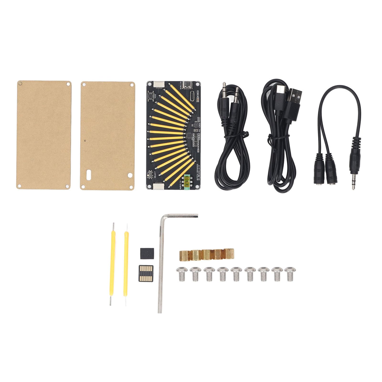 Voice Sound Control VU Meter Amplifier Board, 16 Bit Music Level Indicator, Voice Control, LED Music Level Indicator