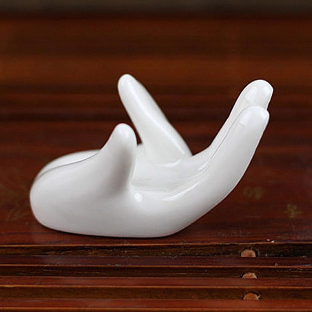 Accessori per Esposizione Ocarina 6 Pezzi Base in Ceramica Porta Flauto per Collezionisti e Decorazioni Musicali Casa