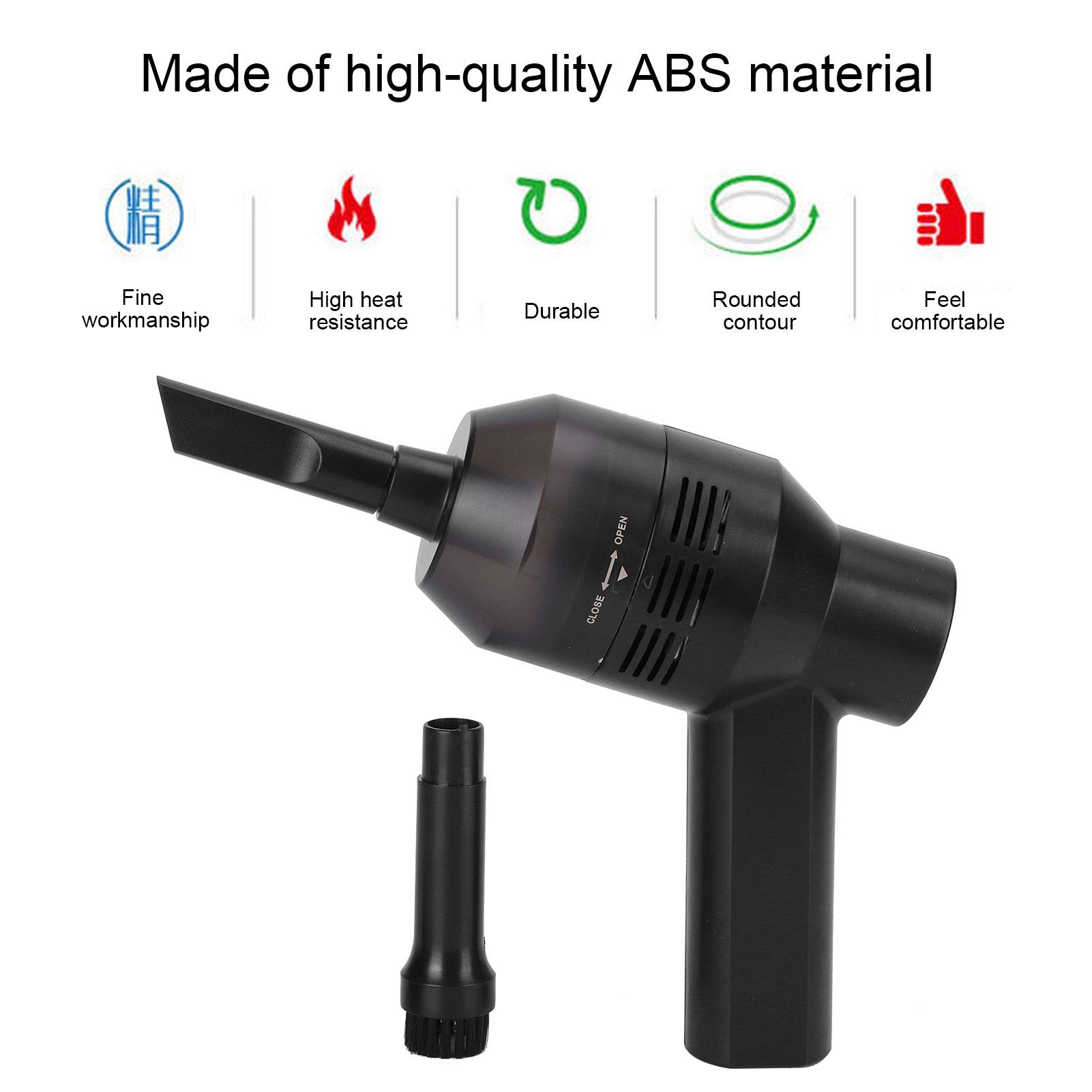 Aspiradora de Mano, Mini aspiradora portátil, Teclado USB de Mano, Limpiador de Escritorio, Herramientas for el hogar/193/1404