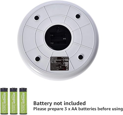 Miniatura 4 de Tienda Basics Comedero automático para mascotas con paquete de refrigeración, 12.4 x 12.4 x 3.3 in, color blanco