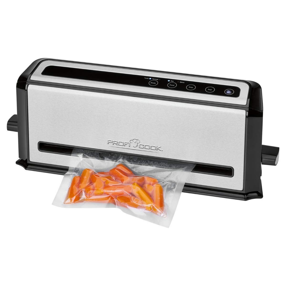 Profi Cook PC-VK 1133 - Macchina sottovuoto - Potenza di aspirazione 12 l/min - 110 Watt - Colore Argento