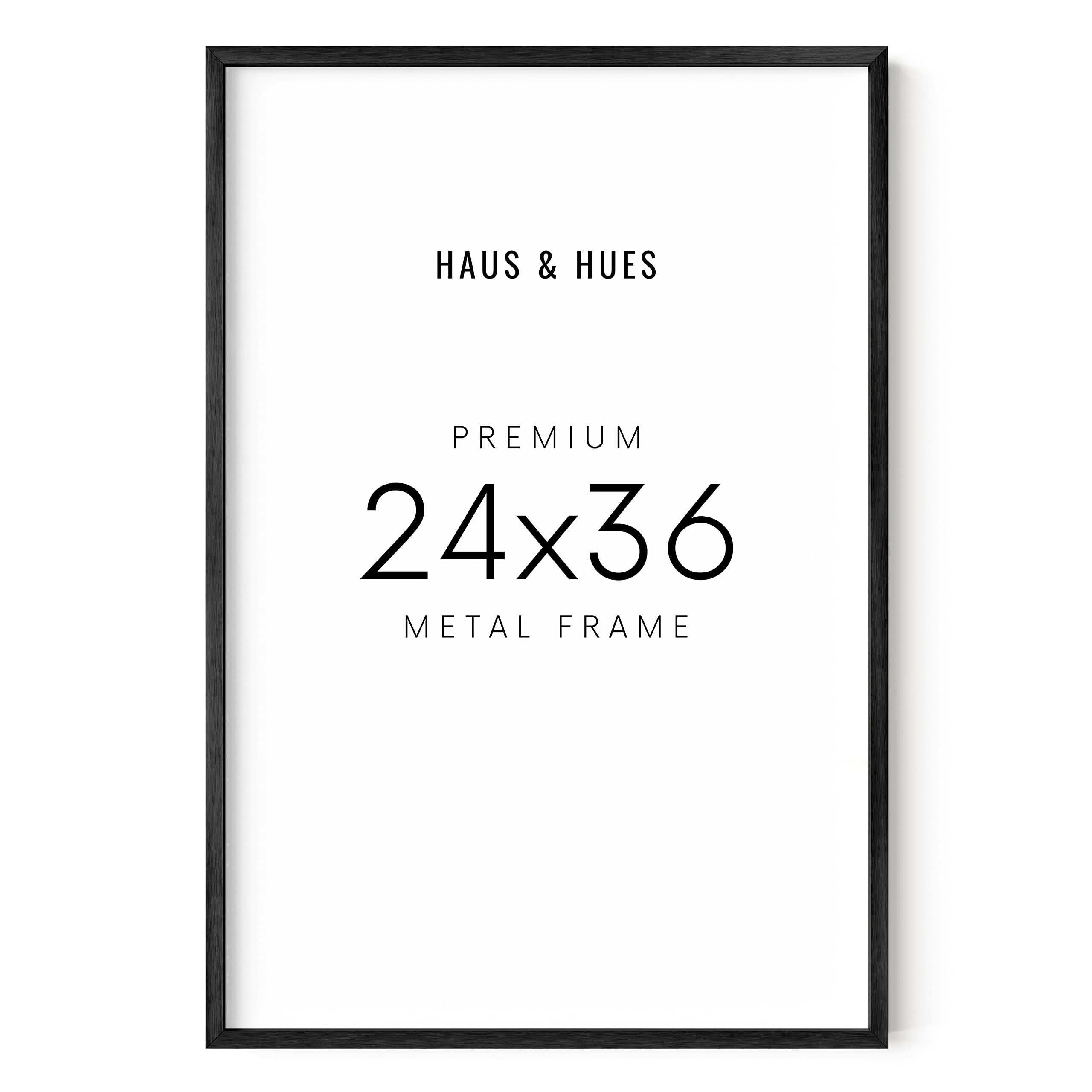 Cadre noir 61x91,4 cm alu pour redresser vos grands posters