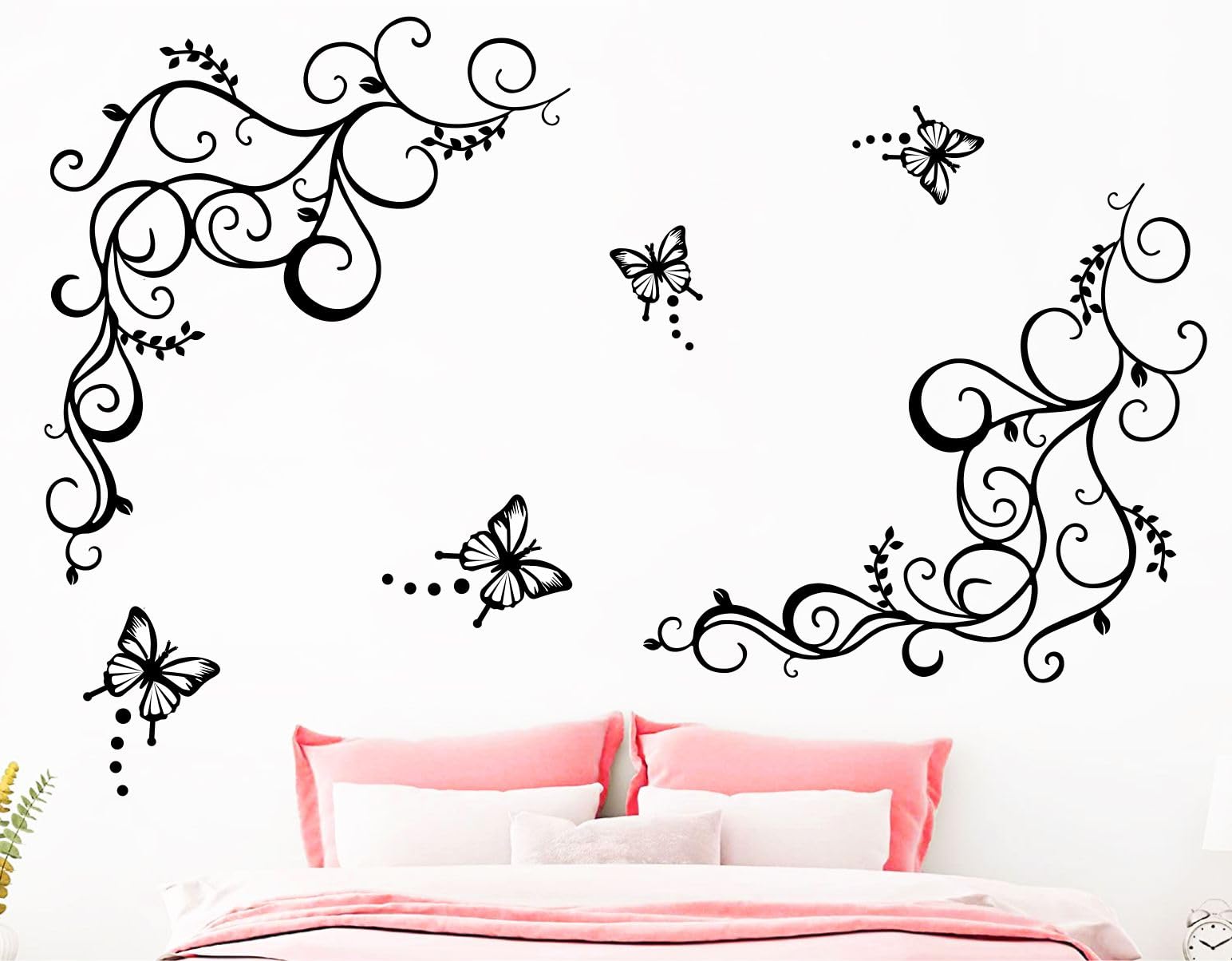 Decal O Decal Lovely Black Butterflies Self Adhesive Wall Sticker(Pack of 1) (B0CQTD34Q9) Amazon Price History, Amazon Price Tracker
