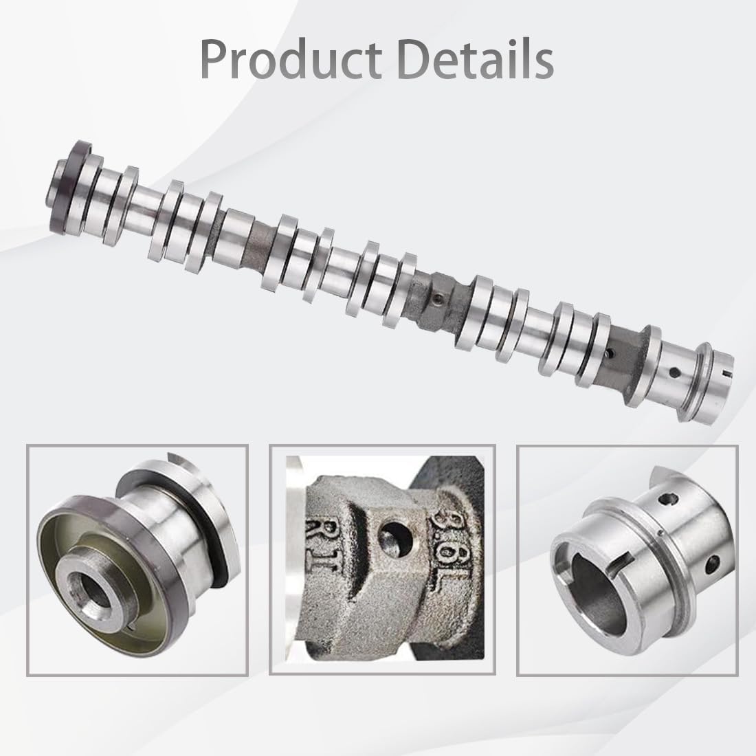 Right Side Intake Camshaft Compatible with Chrysler Pacifica Voyager Dodge Durango Jeep Grand Cherokee Wrangler Gladiator Ram 1500 Right Intake Camshaft Replacement for 5047913AD 05047913AD