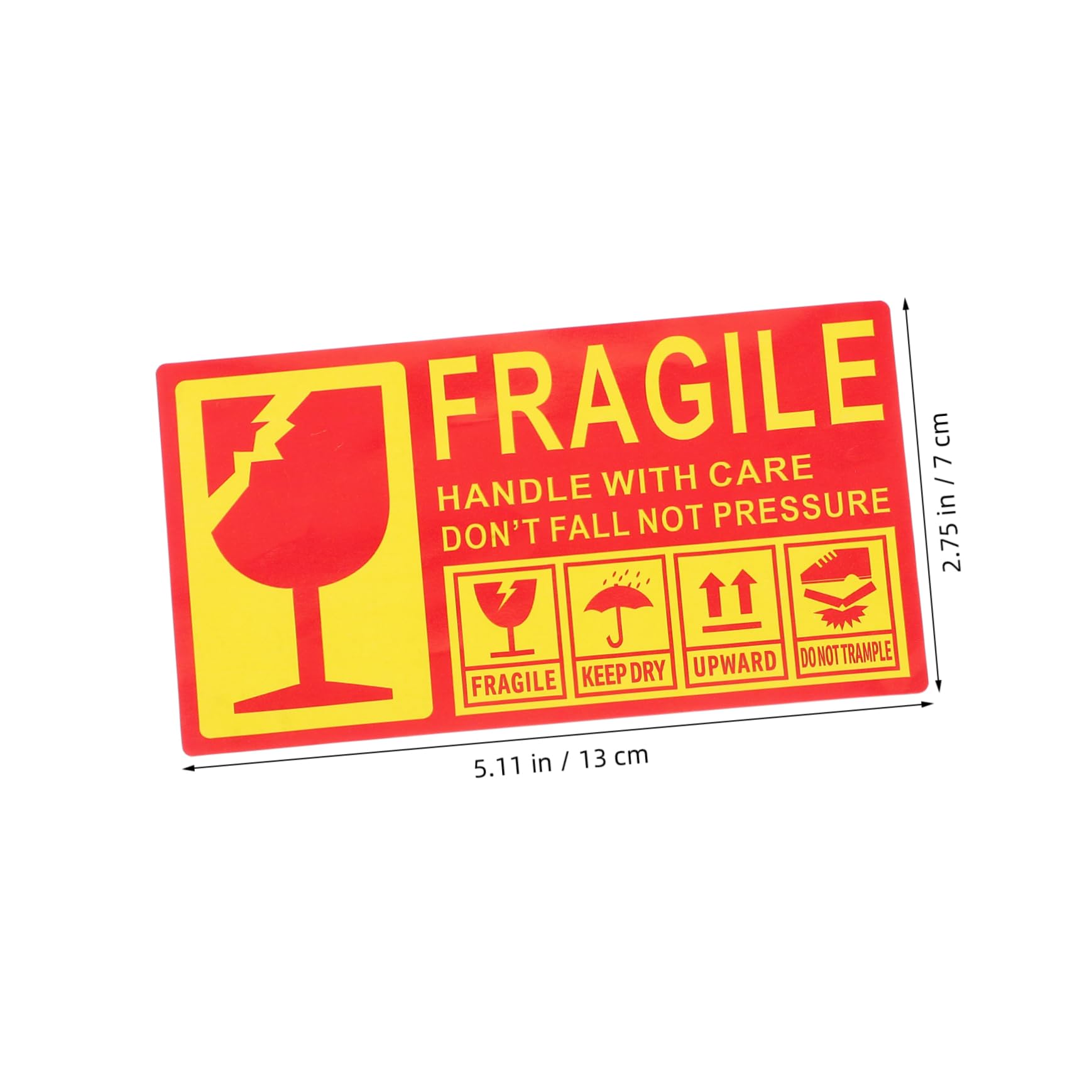 Garneck Fragile Tags for Moving Boxes 300pcs Fragile Stickers Strong Adhesive Packaging Labels for Shipping Supplies