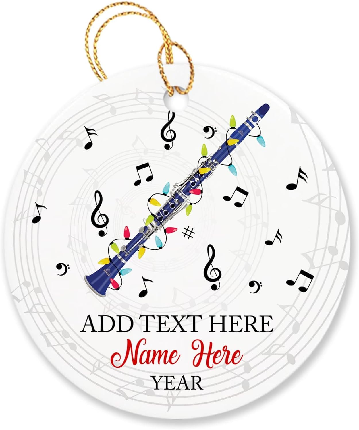 Custom Playing Ornament Christmas 2023