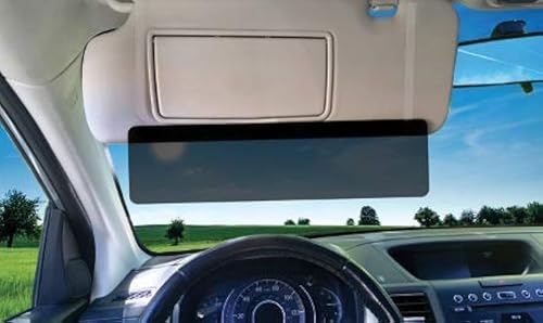 EdgeVisor TuckVisor - Parasol magnético para automóvil, antideslumbrante, extensión de parasol para ventana y parabrisas, bloqueador de rayos UV