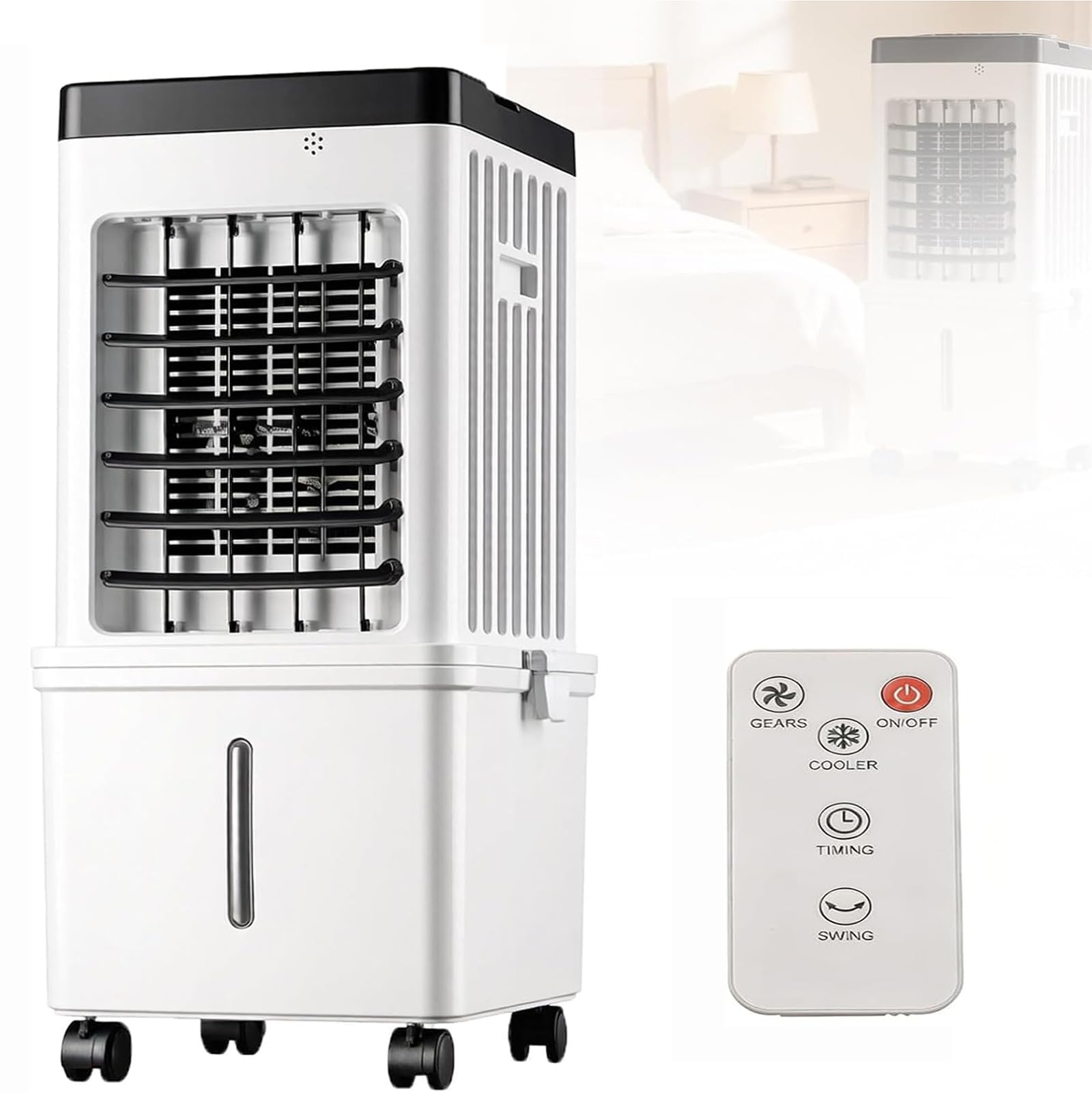 EZBHIZ Evaporative Air Cooler Evaporative Cooling Fan
