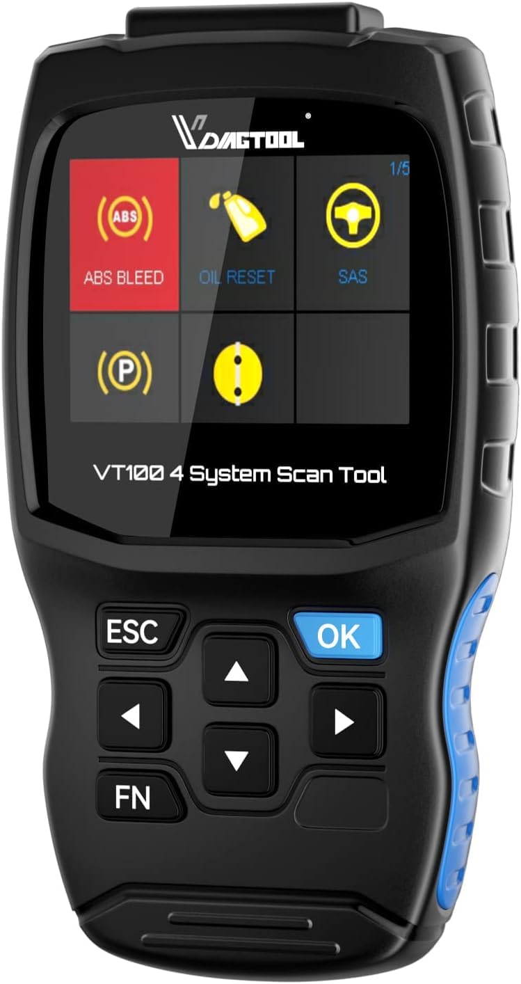 VDIAGTOOL VT100 Scan Tool with OBDII connector