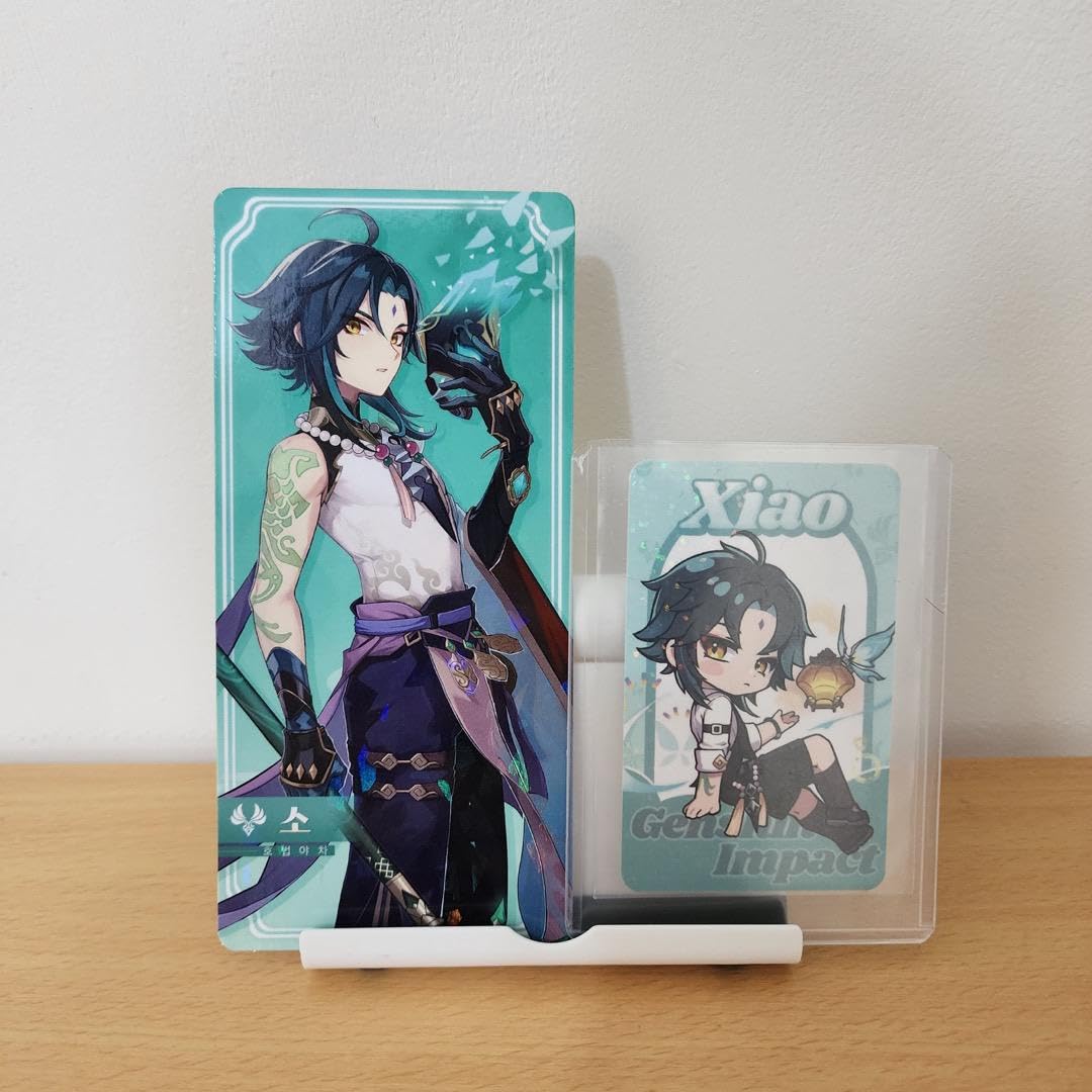 Amazon.co.jp: 原神 韓国限定 魈 ショウ カード 2枚 : おもちゃ