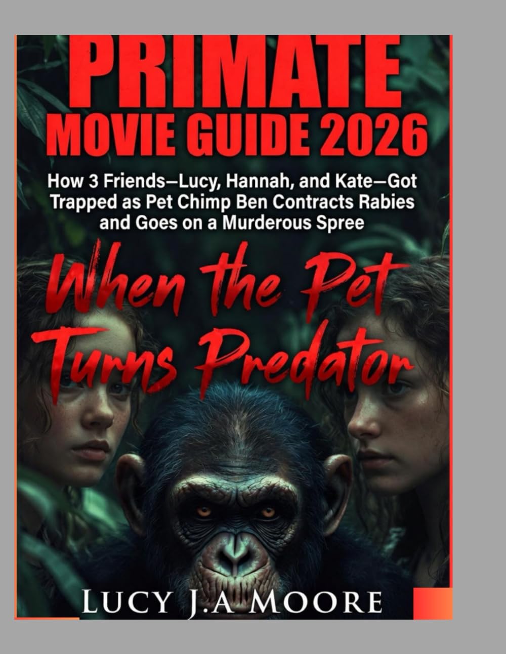 PRIMATE MOVIE GUIDE: When the Pet Turns Predator: How 3 Friends—Lucy, Hannah, and Kate—Got Trapped as Pet Chimp Ben Contracts Rabies and Goes on a Murderous Spree