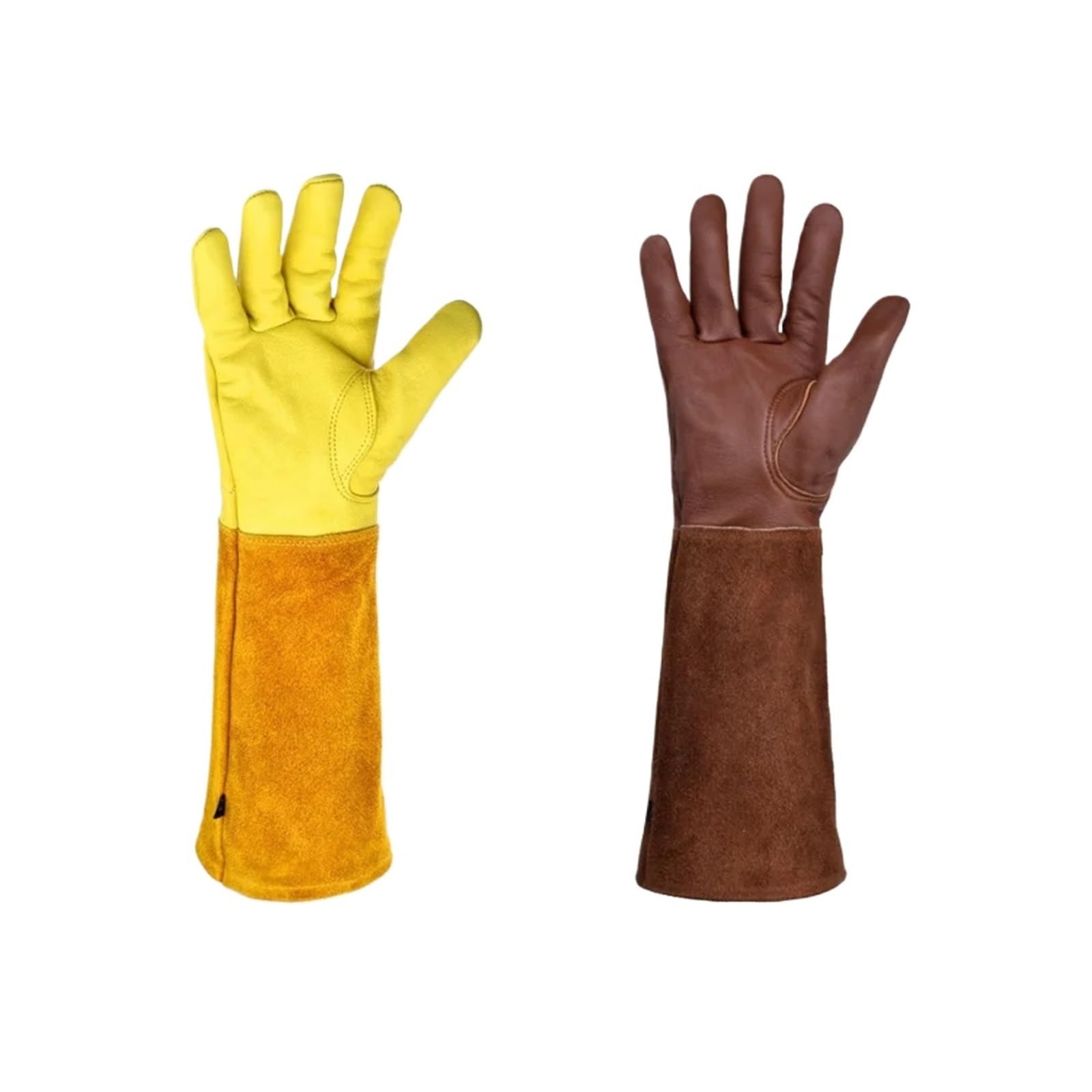 1 paire de gants jardinage robustes, manchette pour taille des roses