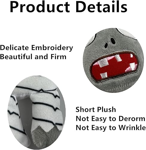 Miniatura 2 de JHESAO 3 piezas de peluches de PVZ plantas y zombis juguetes de peluche normal zombie PVZ 1 2 peluche suave muñeca momia zombi nuevo